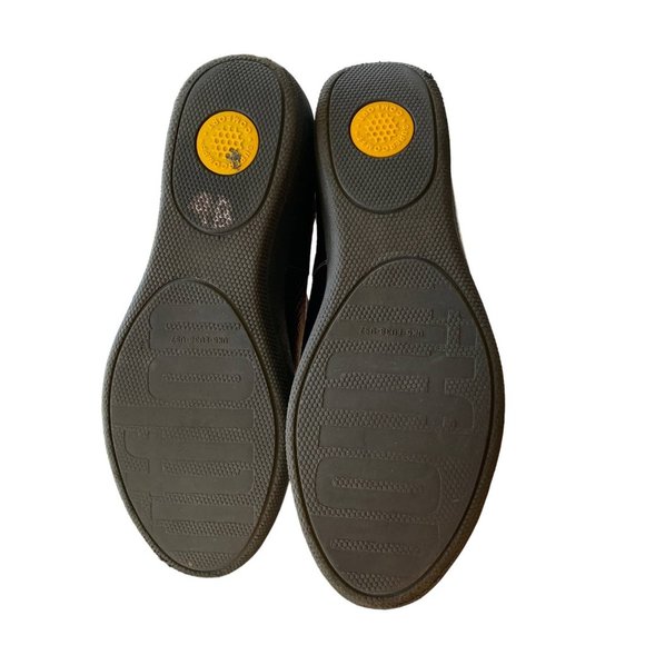 Fitflop Superballerina Navy Patent Leather Slip On Comfort Shoes Womens 7 - Picture 6 of 8